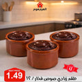 طقم زبادي صوص فخار / 12