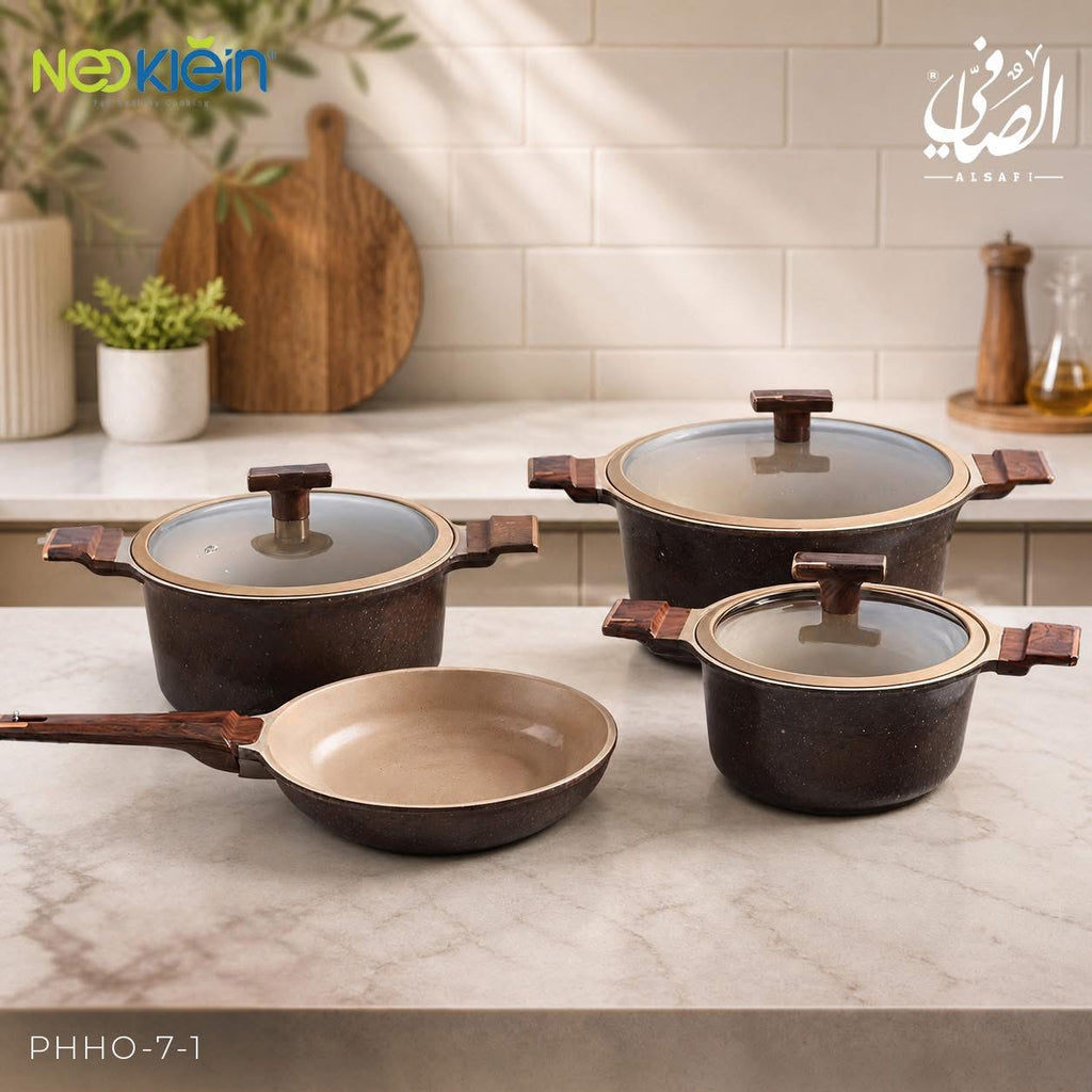 طقم طناجر NEW KLEIN من براند الصافي / 7