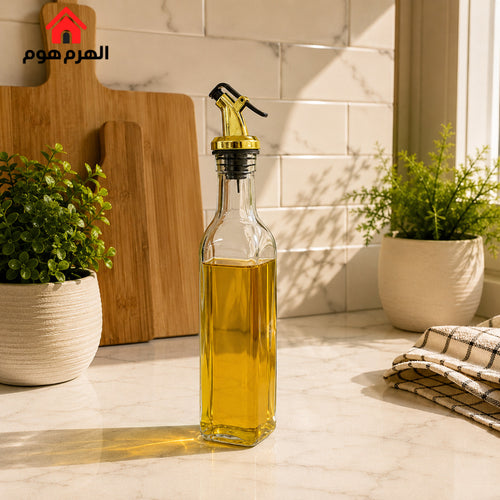إبريق زيت زجاجة كبيرة